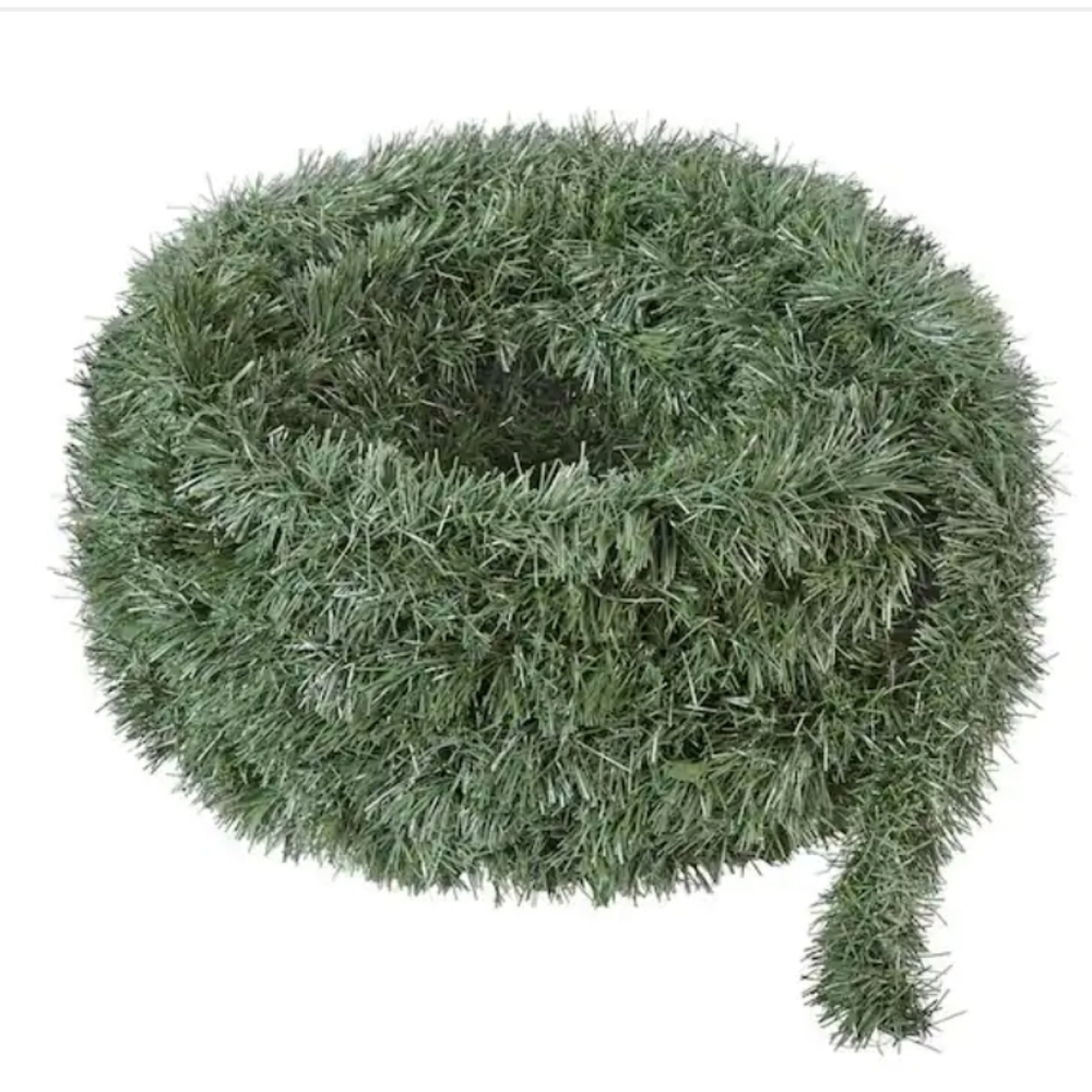 New 50-ft Green Holiday Garland - Picture 5 of 5